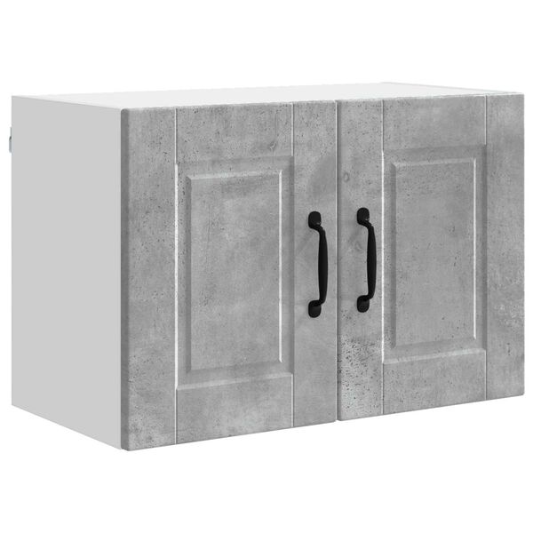 vidaXL Kitchen Cabinet Concrete Grey 60 x 31 x 40 cm Engineered Wood