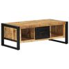 vidaXL Coffee Table 90x50x36 cm Solid Rough Wood Mango