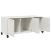 vidaXL TV Cabinet White 100.5x39x43.5 cm Steel