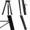 vidaXL Campfire Tripod Black 92 x 92 x 151.5 cm Steel
