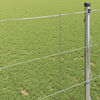 vidaXL Field Fence Silver 25 x 1.6 m Galvanised steel