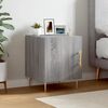 vidaXL Bedside Cabinet Grey Sonoma 40x40x50 cm Engineered Wood