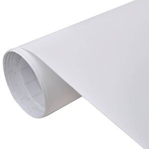vidaXL Car Films 2 pcs Matt White 100x150 cm+50x150 cm