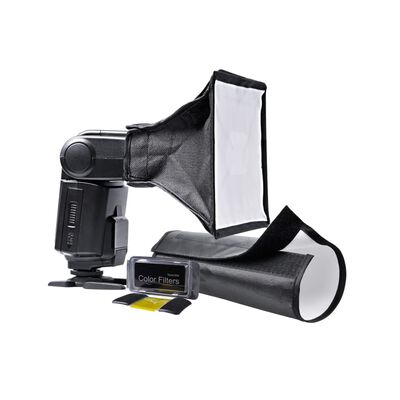 Portable Speedlight Set Tripod Flash Umbrella Trigger