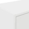 vidaXL Garage Wall Cabinets 2 pcs White Engineered Wood