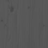 vidaXL Highboard Grey 74x35x117 cm Solid Wood Pine