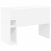 vidaXL Desk White 109 x 50 x 78 cm Engineered Wood