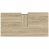 vidaXL Bathroom Cabinet Sonoma Oak 65x33x60 cm Engineered Wood