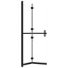 vidaXL Foldable Walk-in Shower Wall Transparent ESG Glass 90x190 cm