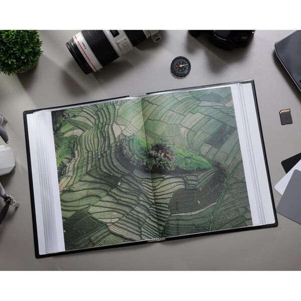 rillstab Display Book A4 80 Pockets Black