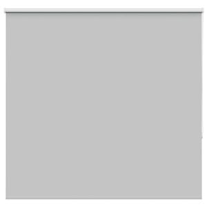 vidaXL Roller Blind Blackout Light Grey 145x130 cm Fabric Width 141.6 cm Polyester