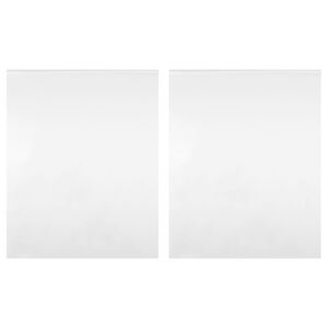 vidaXL Mirror Films 2 pcs Self-Adhesive 45x100 cm PET
