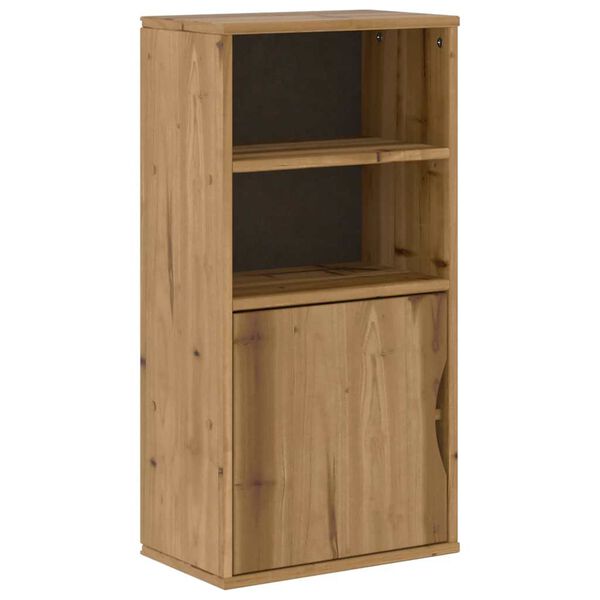 vidaXL Side Cabinet ODDA 40x24x79 cm Solid Wood Pine