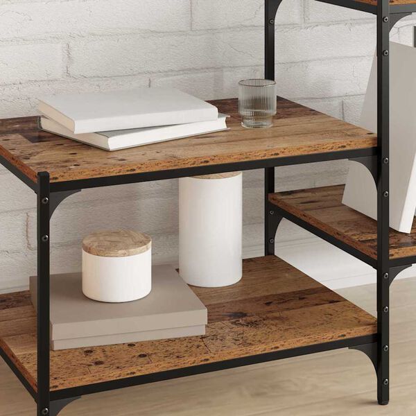 vidaXL Bookshelf Board 4 pcs Brown 60 x 40 x 1.5 cm Engineered Wood