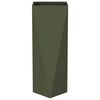 vidaXL Planter Olive Green 30 x 30 x 75 cm Steel