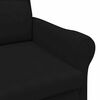 vidaXL Armchair Black 76 x 94 x 102 cm Microfibre