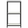 vidaXL Kitchen Storage with Shelf White 30 x 50 x 92 cm Steel
