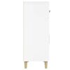 vidaXL Sideboard High Gloss White 69.5x34x90 cm Engineered Wood