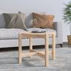 vidaXL Coffee Table &Oslash; 62.5x45 cm Solid Wood Pine