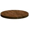 vidaXL Table Top Light Brown &Oslash; 60 x 4 cm Solid Oak Wood