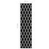 vidaXL Runner Rug BCF Black and White 80x350 cm