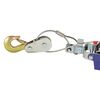 Carpoint Portable Hand winch with Cable 800 kg Chrome