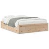 vidaXL Bed Frame without Mattress 150x200 cm King Size Solid Wood Pine
