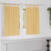 vidaXL Blackout Curtains with Rings 2 pcs Beige 140 x 140 cm Polyester