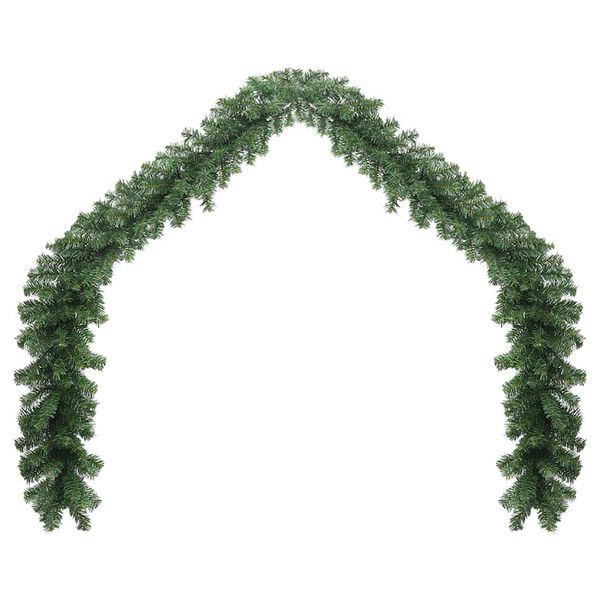 vidaXL Christmas Garland with LED Lights 10 m