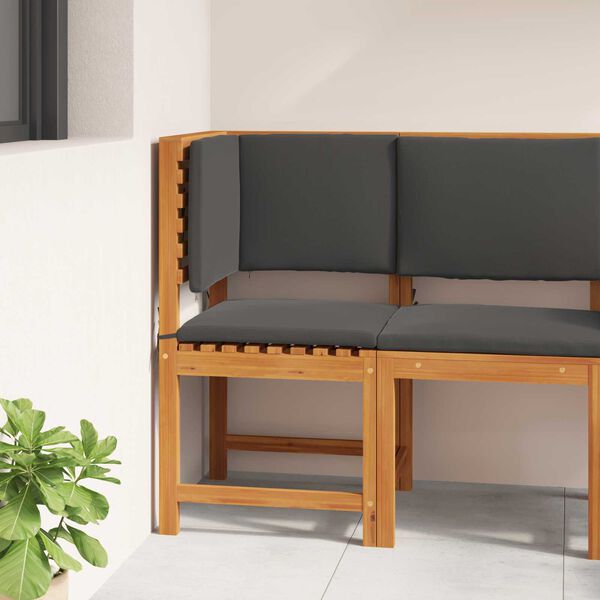 vidaXL Garden Chair Brown 50 x 50 x 91cm Solid Acacia wood