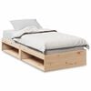 vidaXL Day Bed without Mattress 90x190 cm Solid Wood Pine