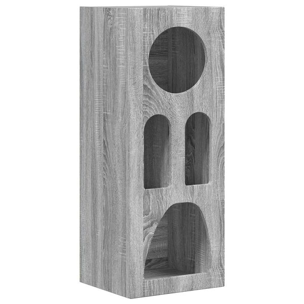 vidaXL Sideboard Grey Sonoma 40 x 35 x 100.5 cm Engineered Wood