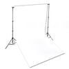 vidaXL Backdrop Cotton without Stand White 300x300 cm