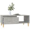 vidaXL Coffee Table Concrete Grey 90x50x36.5 cm Engineered Wood