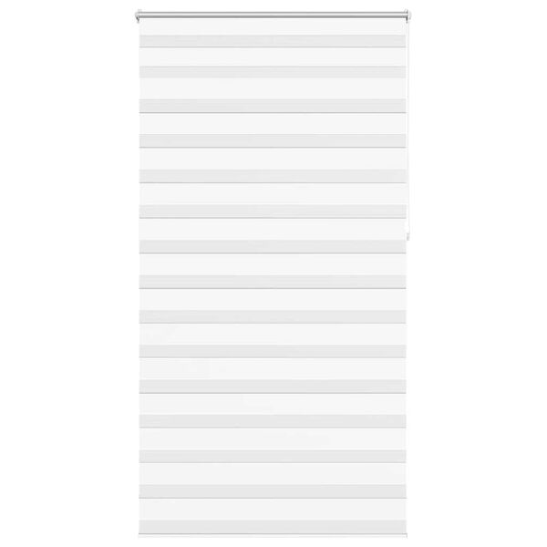 vidaXL Zebra Blind 120 x 230 cm White