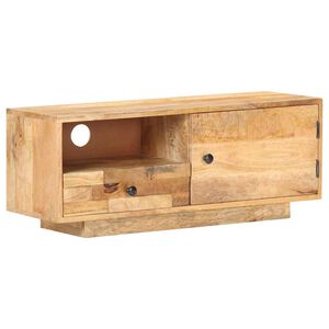 vidaXL TV Cabinet | Natural mango wood | Solid mango wood | Medium | TV Cabinet
