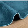 vidaXL Rug OVIEDO Short Pile Turquoise &Oslash; 160 cm
