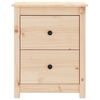 vidaXL Bedside Cabinet 50x35x61.5 cm Solid Wood Pine