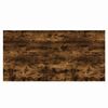 vidaXL Wall Shelves 4 pcs Smoked Oak 80x40x1.5 cm Engineered Wood