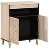 vidaXL Side Cabinet 60x33x75 cm Solid Wood Mango