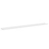 vidaXL Wall Shelves 2 pcs White 115x9x3 cm