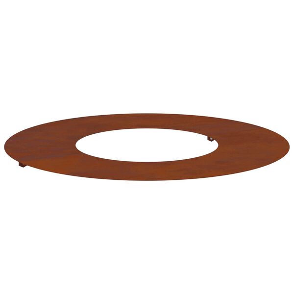 vidaXL suitable for Flat Tree Ring Brown &Oslash;30 / 60 cm Weathering Steel