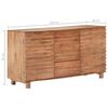 vidaXL Sideboard 150x50x81 cm Solid Mango Wood