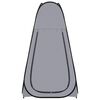 vidaXL Pop Up Shower Tent Grey