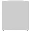 vidaXL TV Cabinet White 120x34x37 cm Engineered Wood