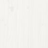 vidaXL Bed Frame without Mattress White Solid Wood Pine 140x200cm