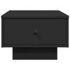 vidaXL Coffee Table Black 60x45x31 cm Engineered Wood