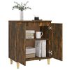 vidaXL Sideboard Smoked Oak 60x35x70 cm Engineered Wood