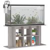 vidaXL Aquarium Stand Grey Sonoma 120x40x60 cm Engineered Wood