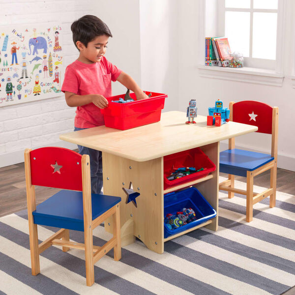KidKraft Star Table with 2 Chairs Set